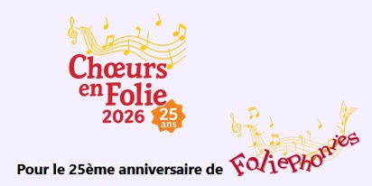 Logo Chœurs en Folie 2026
